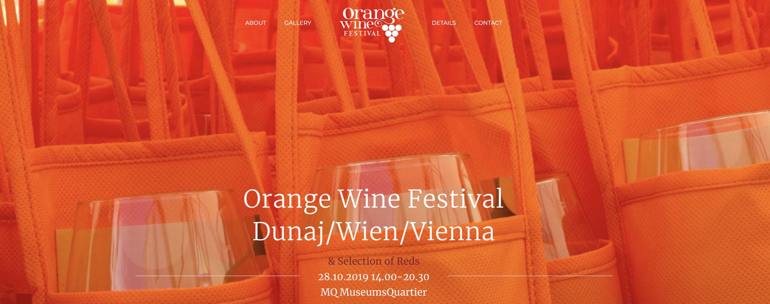 Orange wine festival